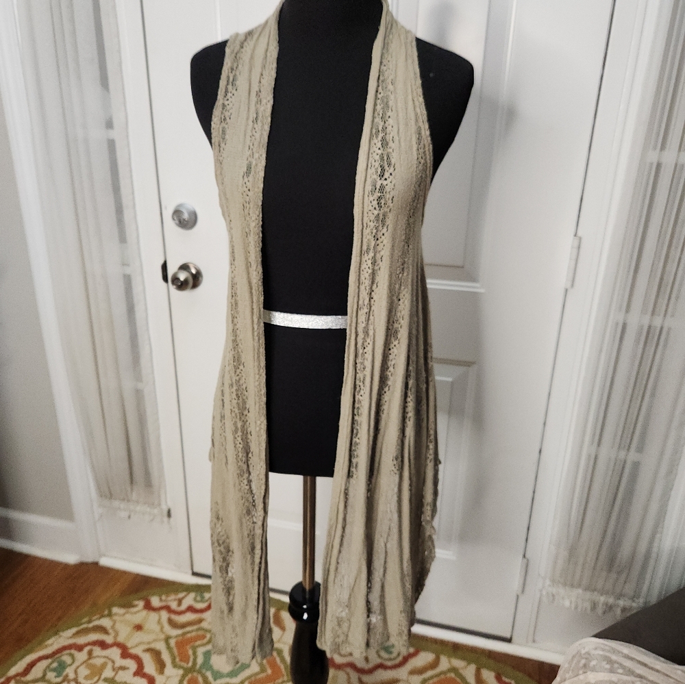 MAD Lacy Open Cardigan  One Size‎